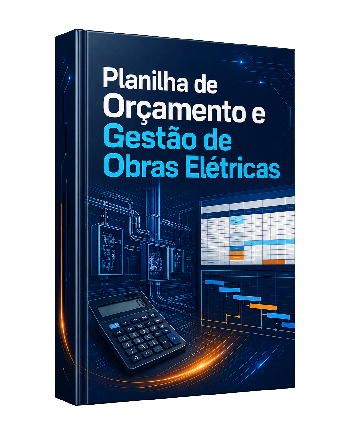 Planilha de Orçamento e Gestão de Obras Elétricas